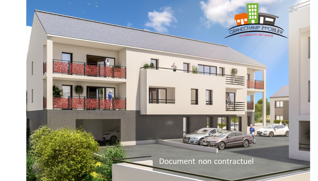 Appartement neuf 62.49 m² 3 pièces - 2 chambres Appartement neuf 62.49 m² 3 pièces - 2 chambres
